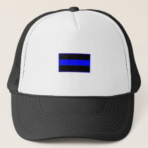 Thin Blue Line Trucker Hat