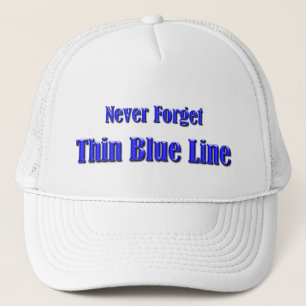 Thin Blue Line Trucker Hat