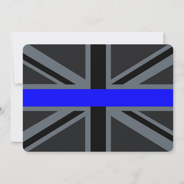 Thin Blue Line Union Jack Graphic (Front)