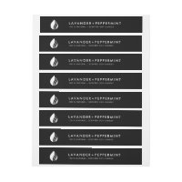 Thin Candle Logo Label Tamper-Proof Seal
