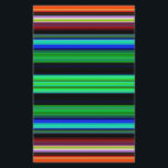 Thin Colourful Stripes - 1 Flyer<br><div class="desc">Colourful stripes with black space background. Colours of red, yellow, green, blue and orange. Depending on the product, add or change the text. Change the image if you like too. Personalise these with your name or quote. Add a photo and have the the stripe design as a frame to that...</div>