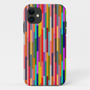 Thin Colourful Stripes  iPhone 11 Case