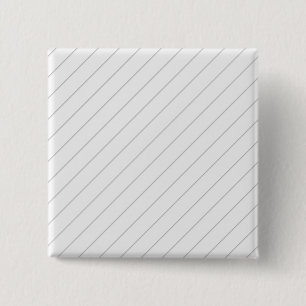 Thin Diagonal Lines 15 Cm Square Badge
