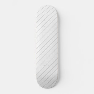 Thin Diagonal Lines Skateboard