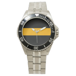 Thin Gold Line Dispatch Men's Watch