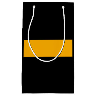 Thin Gold Line Dispatch Small Gift Bag