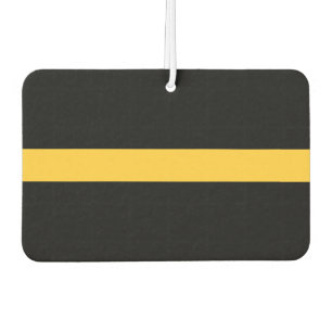 Thin Gold Line Flag Car Air Freshener