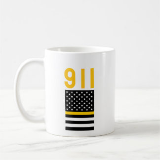 Thin Gold Line (United States) Coffee Mug