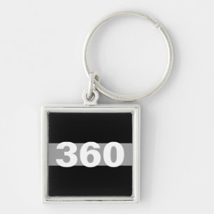 Thin Gray Line Personalized Corrections Keychain