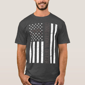 Thin Grey Line CO American Flag  Premium T-Shirt