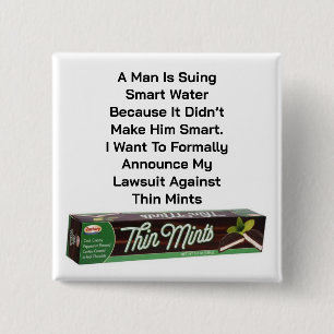 Thin Mints Button