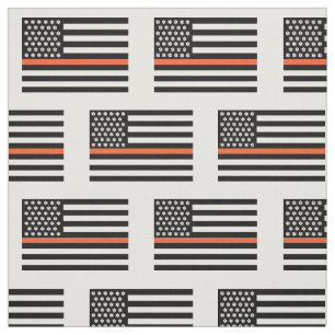 thin orange front line emt ems nurse medical flag fabric