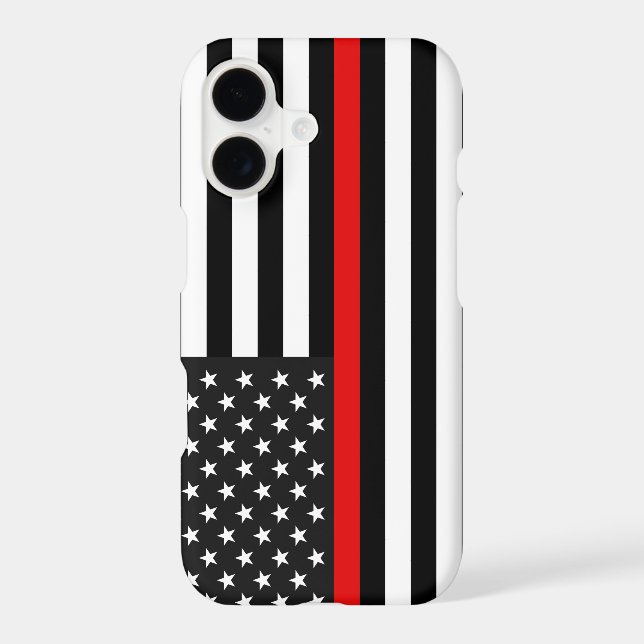 Thin Red Line American Flag (Back)