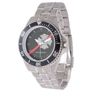Thin Red Line Firefighter Watch