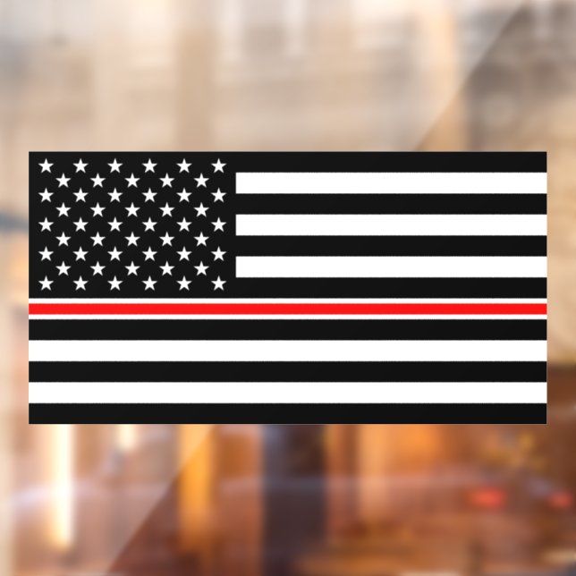 Thin Red Line Flag: Firefighter Hero Memorial (Sheet 2)