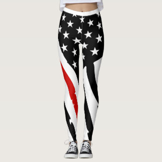 Thin Red Line Leggings
