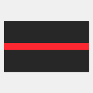 Thin Red Line Stickers (Set of 4) - Firefighters