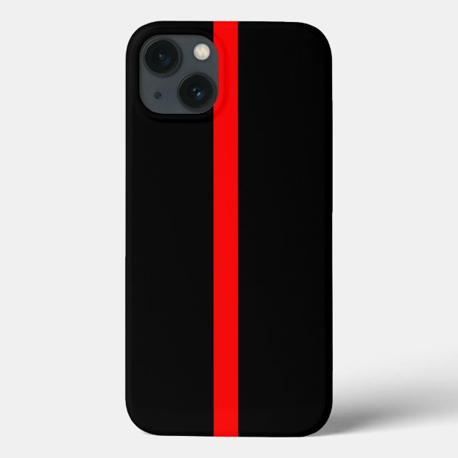Thin Red Line Symbol on Case-Mate iPhone Case (Back)