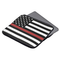 Thin Red Line USA Flag Firefighter Fire Department