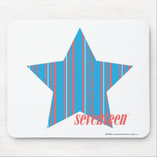 Thin Stripes Aqua 2 Mouse Pad