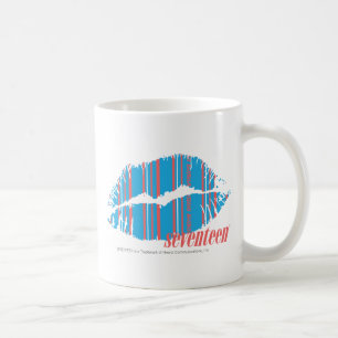 Thin Stripes Aqua Coffee Mug