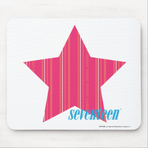 Thin Stripes Magenta 3 Mouse Pad