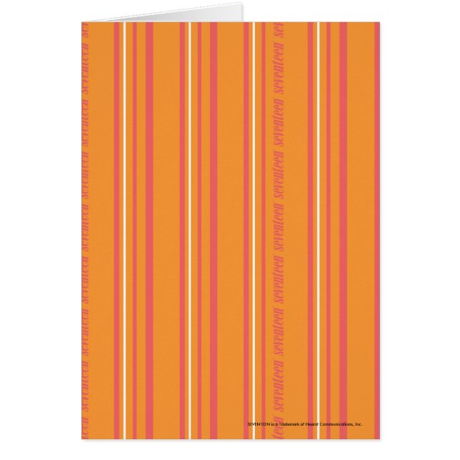 Thin Stripes Orange (Front)