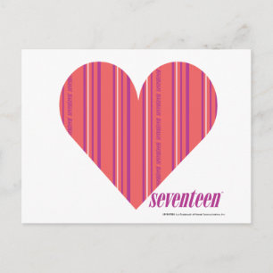 Thin Stripes Pink 3 Postcard