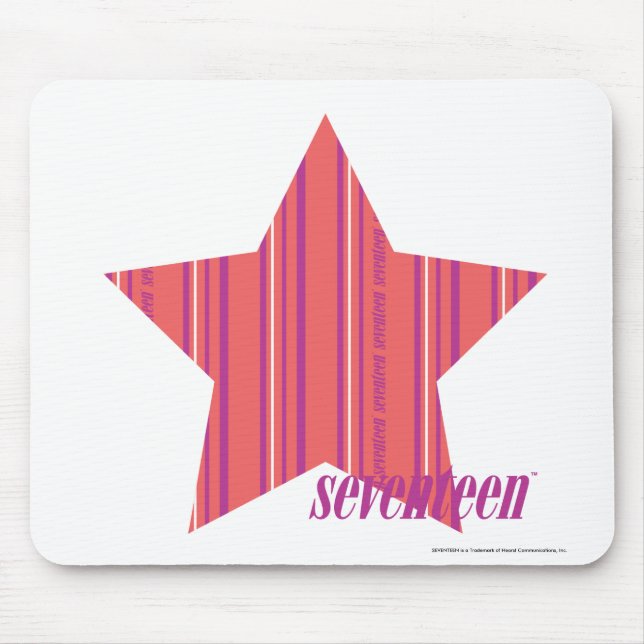 Thin Stripes Pink 4 Mouse Pad (Front)