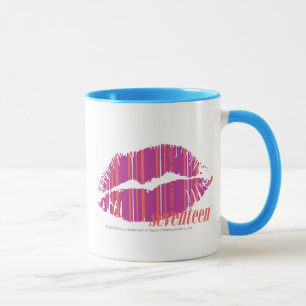 Thin Stripes Purple Mug