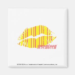 Thin Stripes Yellow Magnet