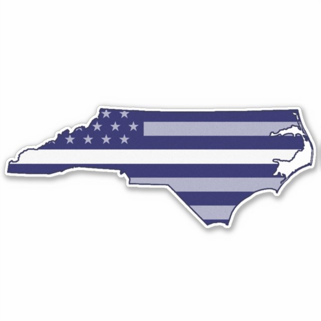 Thin White Line Flag North Carolina (Front)