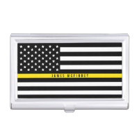 Thin Yellow Line Dispatcher Flag Monogram