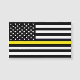 Thin Yellow Line Dispatchers Flag