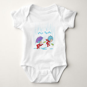 Thing 1 Thing 2 Happy Things Baby Bodysuit
