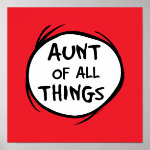 Thing One Thing Two - Aunt of all Things Poster