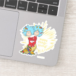 Thing One Thing Two Happy Things-Giving!