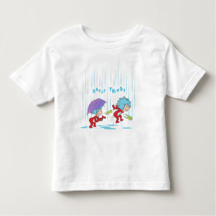 Thing One Thing Two Happy Things Toddler T-Shirt