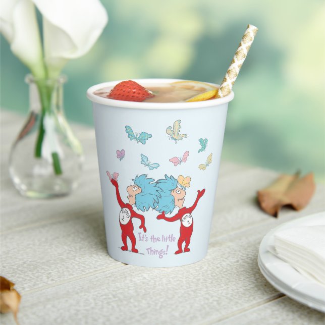 Thing One Thing Two It's The Little Things! Paper Cups (Insitu)