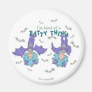 Thing One Thing Two Kind of a Batty Thing Magnet