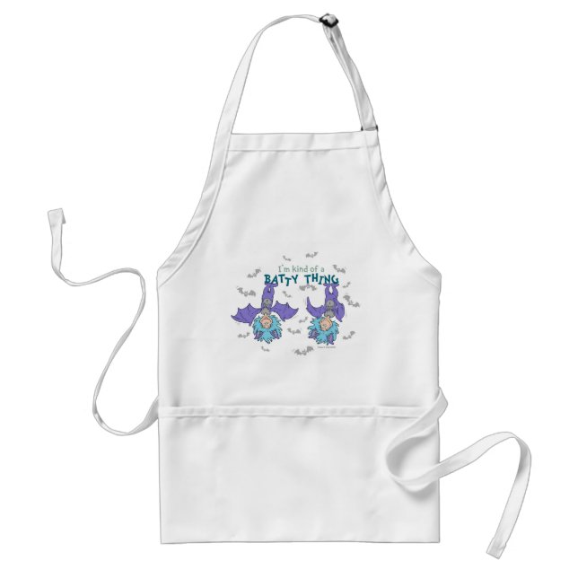 Thing One Thing Two Kind of a Batty Thing Standard Apron (Front)