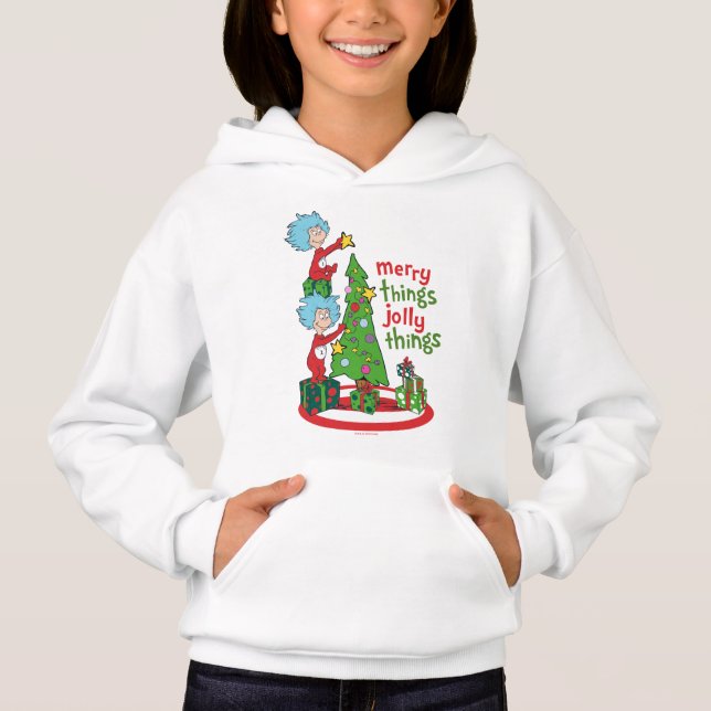 Thing One Thing Two Merry Things Jolly Things (Front)