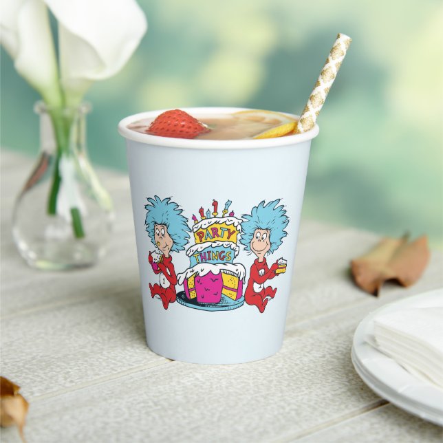 Thing One Thing Two Party Things Paper Cups (Insitu)