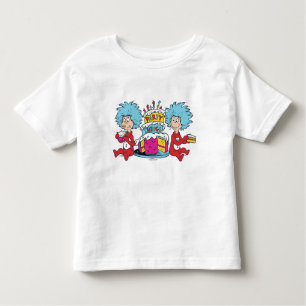 Thing One Thing Two Party Things Toddler T-Shirt