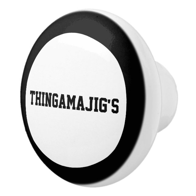 thingamajigs ceramic knob (Right)
