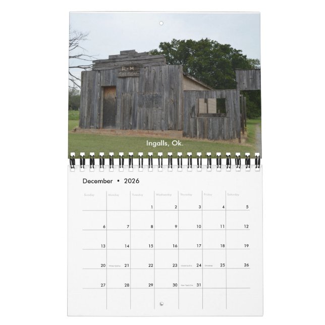 Things Forgotten 2017 Calendar (Dec 2026)