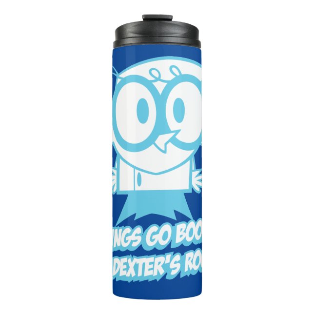 Things Go Boom In Dexter's Room Thermal Tumbler (Front)