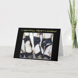 'Things Happen When the Party Winds Down' Painting Thank You Card
