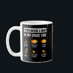Things I Do In My Spare Time Bitcoin Funny Crypto  Coffee Mug<br><div class="desc">Things I Do In My Spare Time Bitcoin Funny Crypto Investing</div>