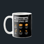 Things I Do In My Spare Time Bitcoin Funny Crypto  Coffee Mug<br><div class="desc">Things I Do In My Spare Time Bitcoin Funny Crypto Investing</div>